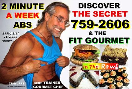 2 minute abs, belly fat loss, raw vegan fat loss, vegan personal trainer, raw personal trainier