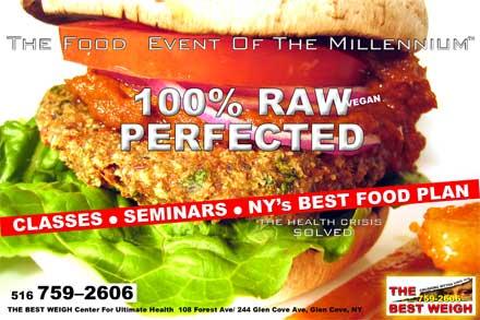 The first supper raw food plan